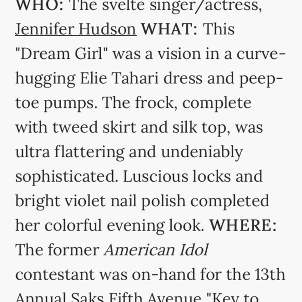 Elie Tahari abstract green tweed midi dress, as seen on Jennifer Hudson EUC - Picture 4 of 5